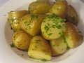 Hot Baby New Potatoes in Butter & Parsley or fresh Dill