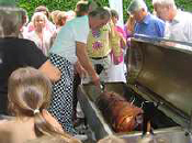 Carving a Hog-Roast