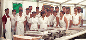 Hog Roast Buffet Staff